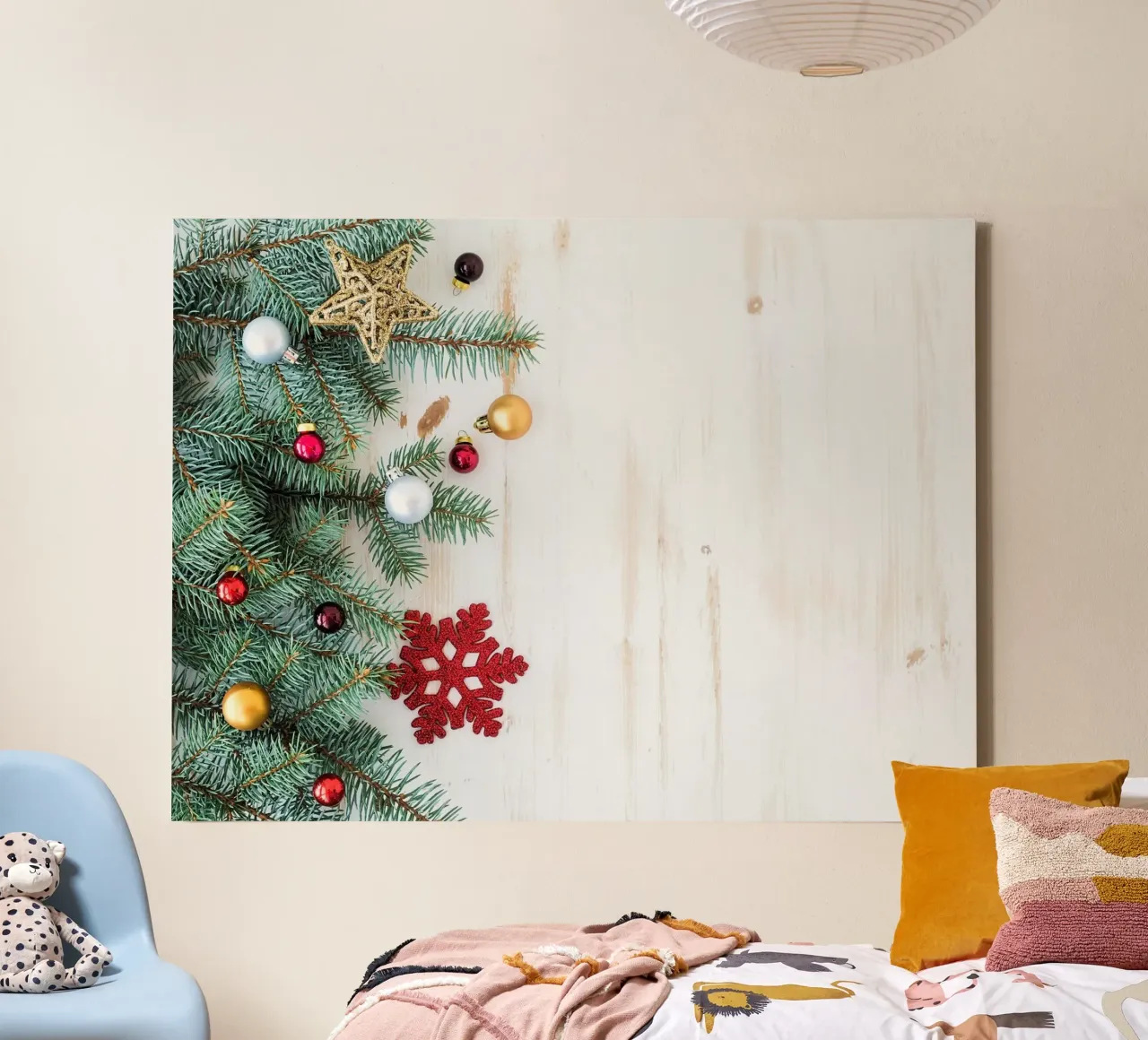 Pausa invernale tela con Cornice a cassetta da StillVibe Home