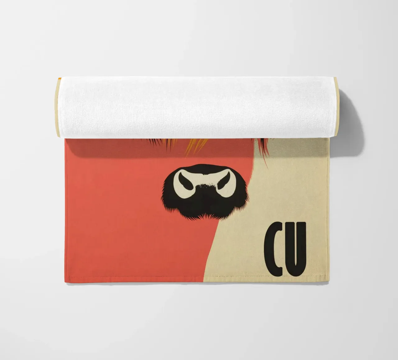 CU - a presto | Design e umorismo telo mare da Autofocus