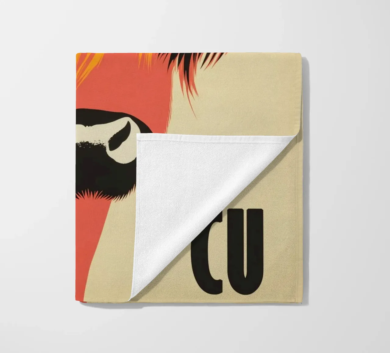 CU - a presto | Design e umorismo telo mare da Autofocus