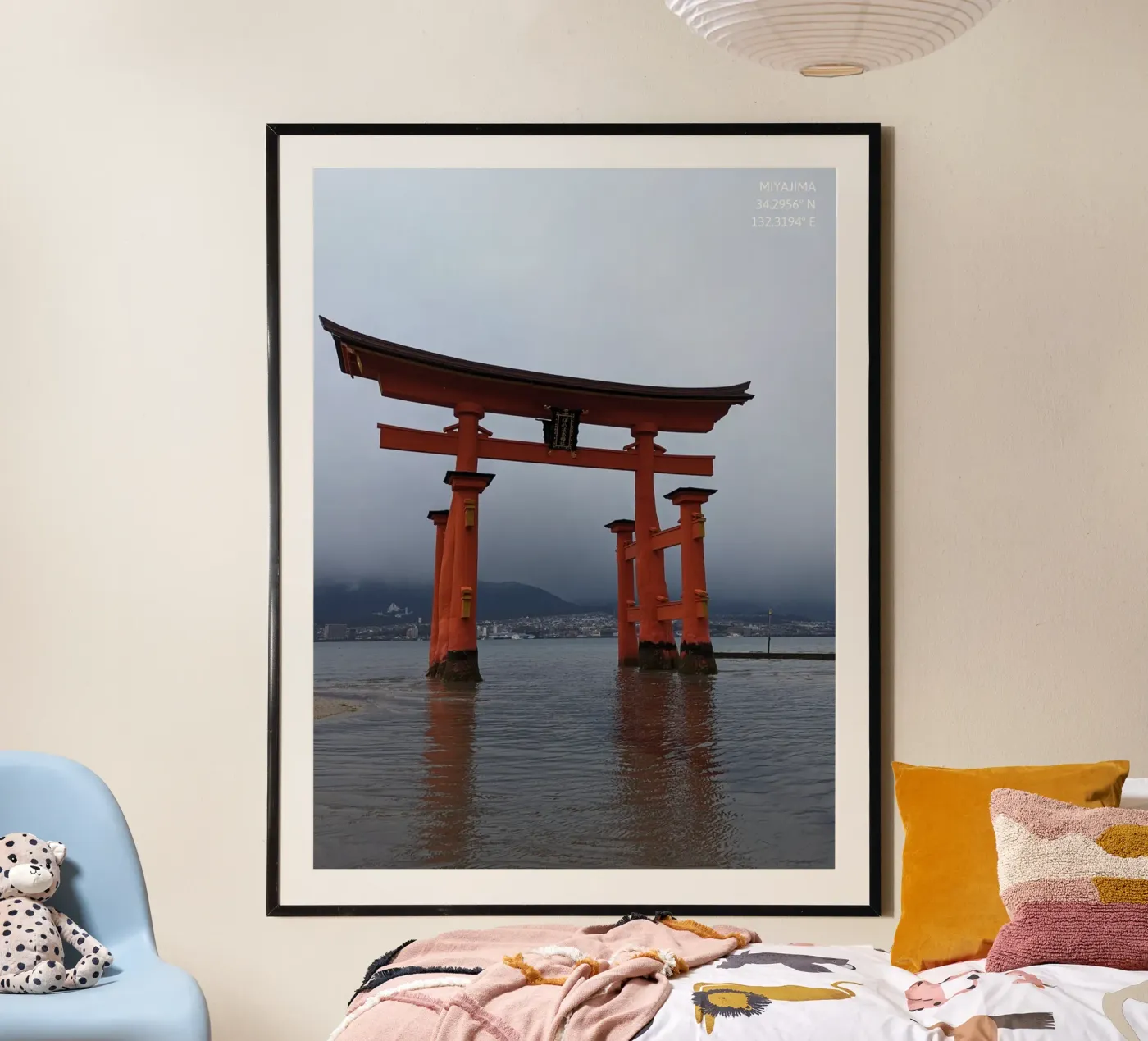 The Floating Gate Poster von Studio Wanderlust