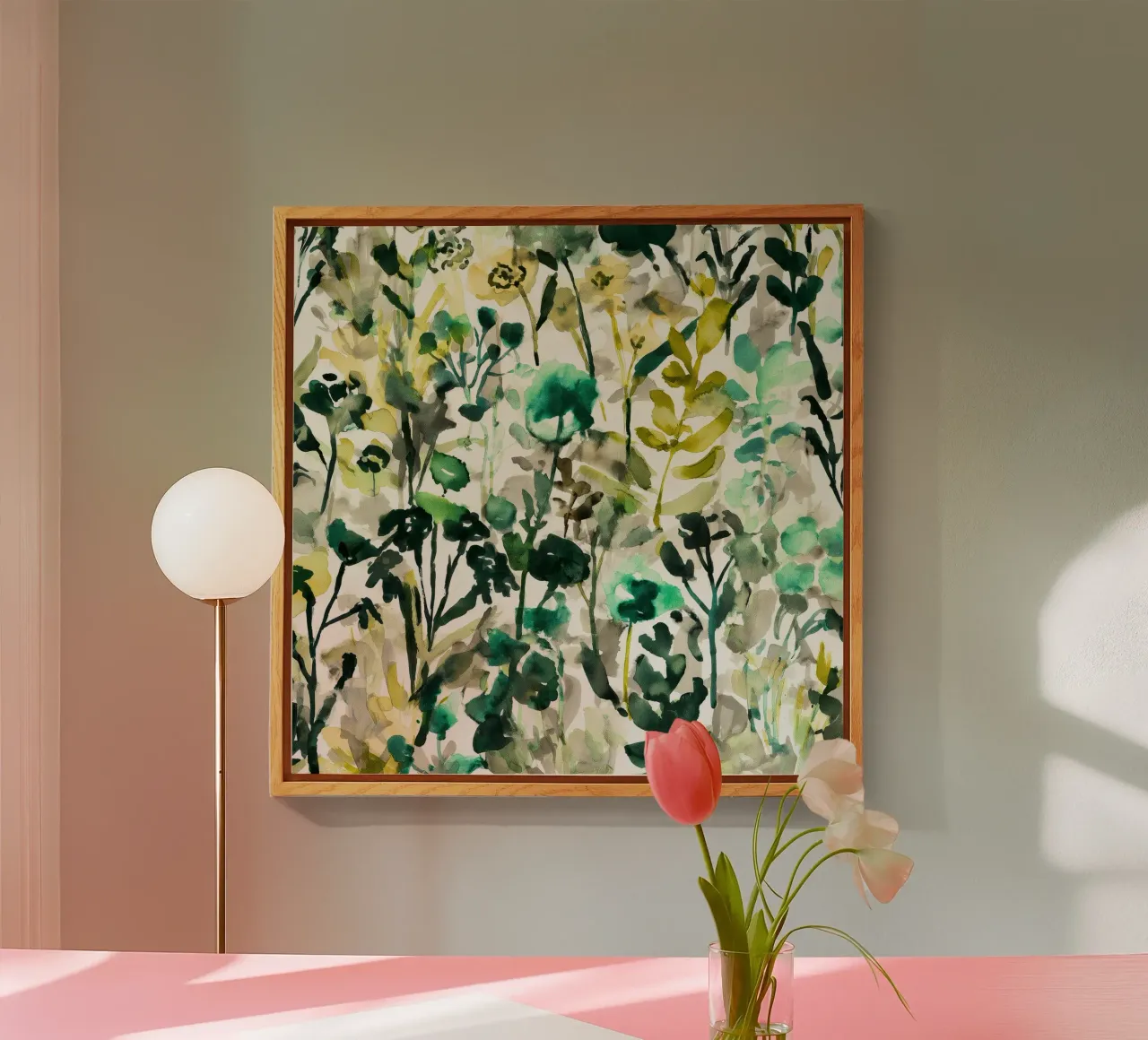 Thicket Bloom plexiglass da Sophia Calder Studio