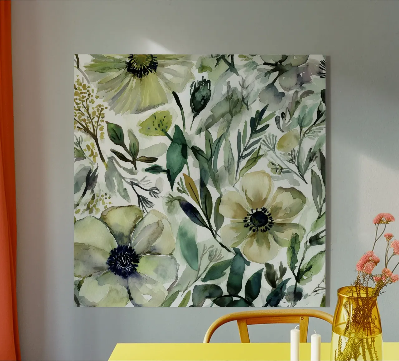 Prato di salvia plexiglass da Sophia Calder Studio