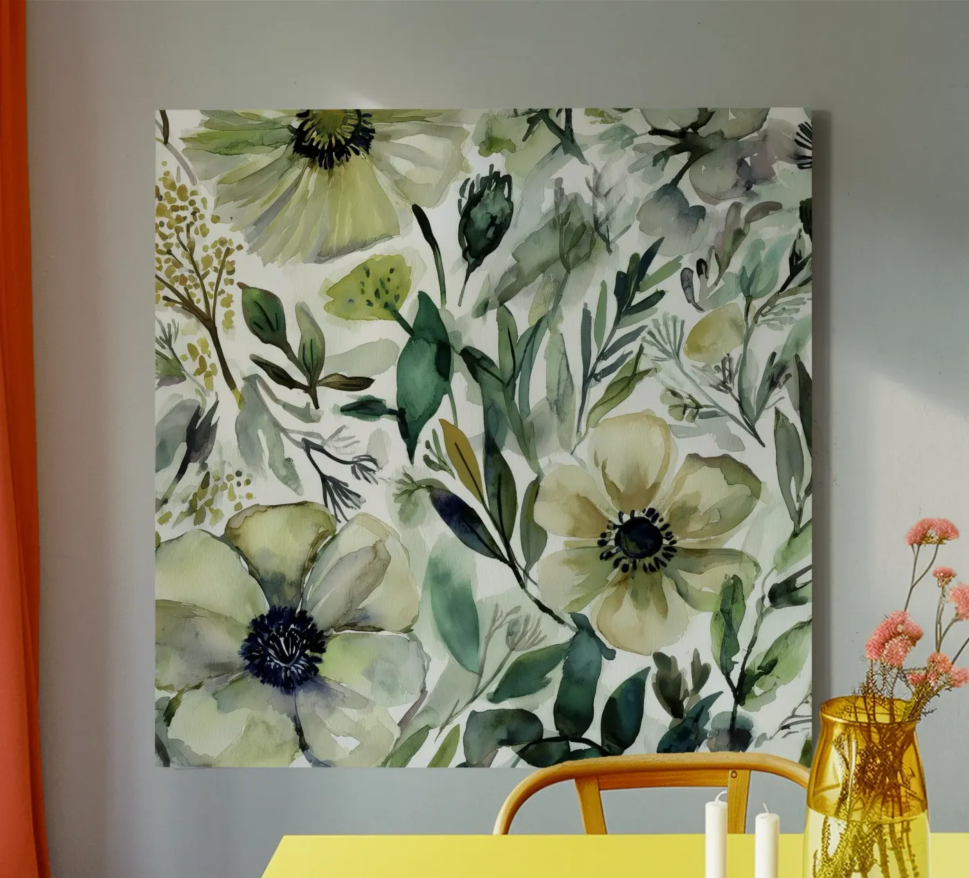 Salieweide canvas van Sophia Calder Studio