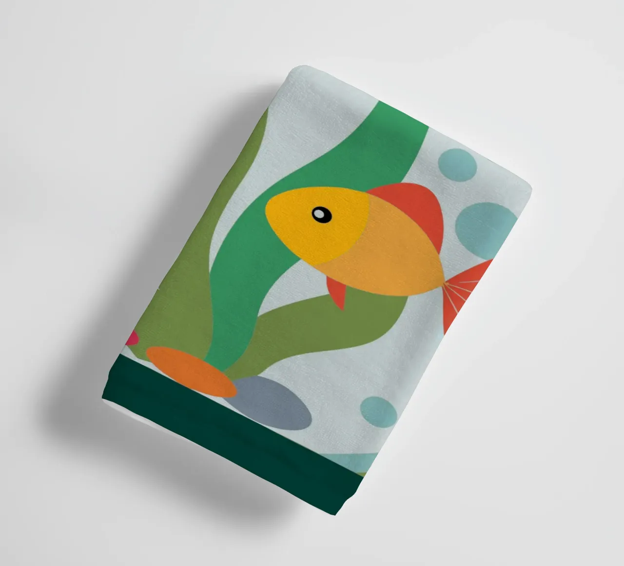 Pesce subacqueo asciugamano da bagno da CUTE ANIMALS
