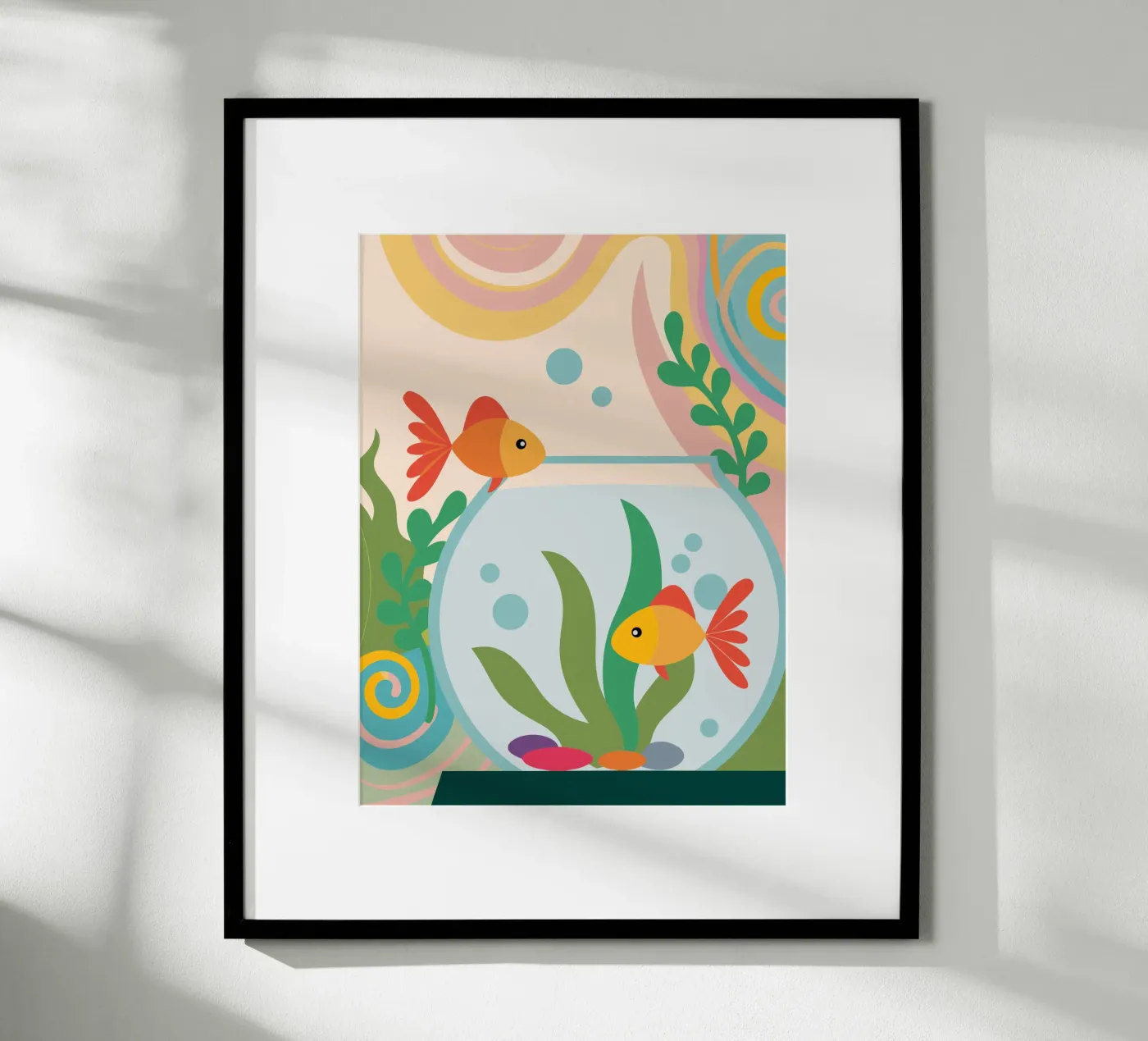 Pesce subacqueo poster da CUTE ANIMALS