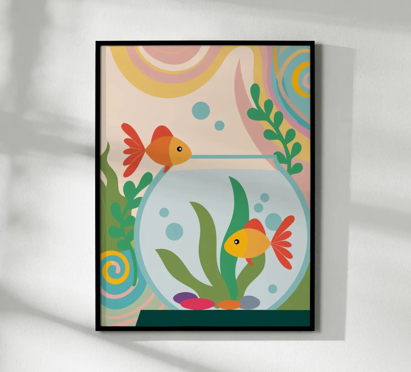 Pesce subacqueo poster da CUTE ANIMALS