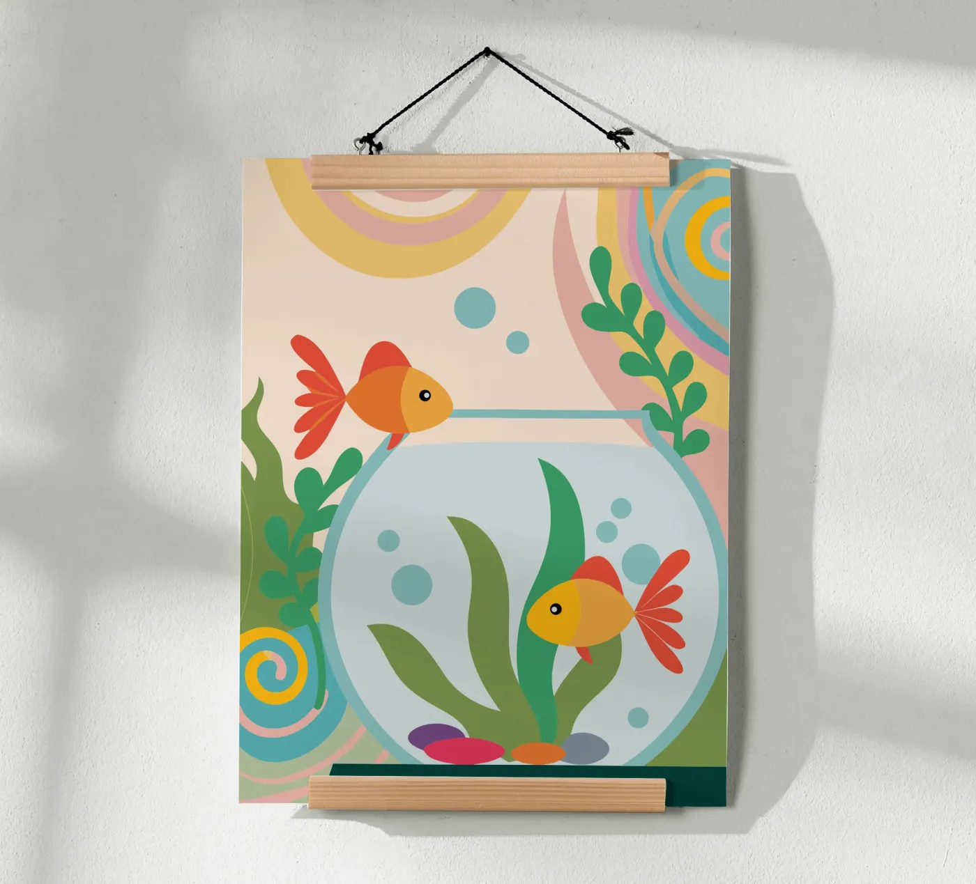 Pesce subacqueo poster da CUTE ANIMALS