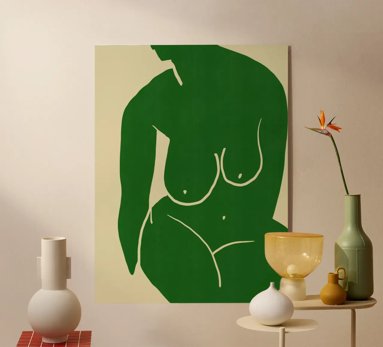 Modello in verde plexiglass da Little Dean