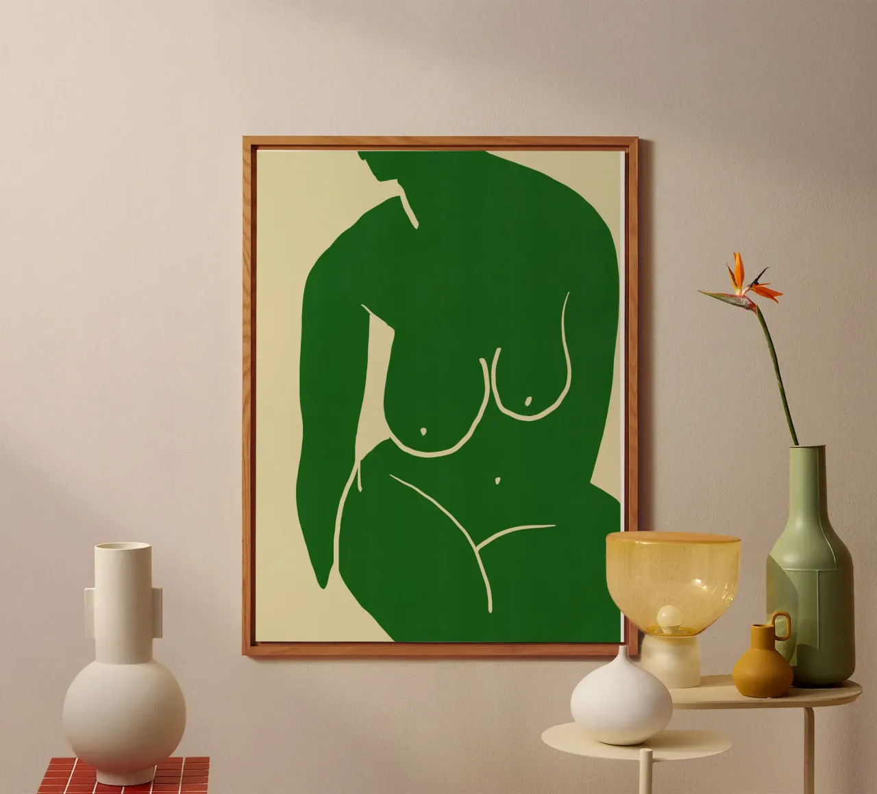 Modello in verde pannello forex da Little Dean