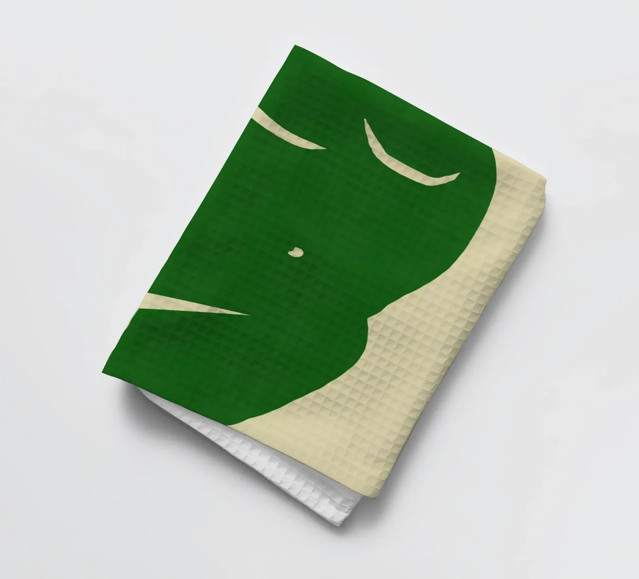 Chiffre en vert torchon de Little Dean