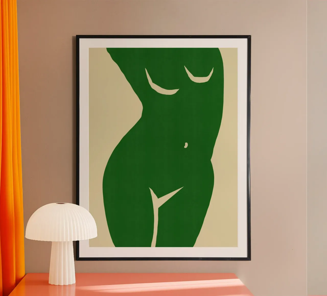 Figura in verde poster da Little Dean