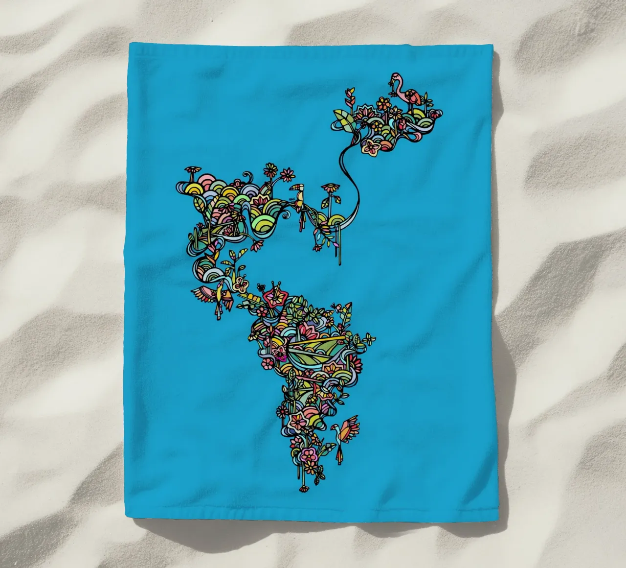 Tropicale telo mare da Ninhol