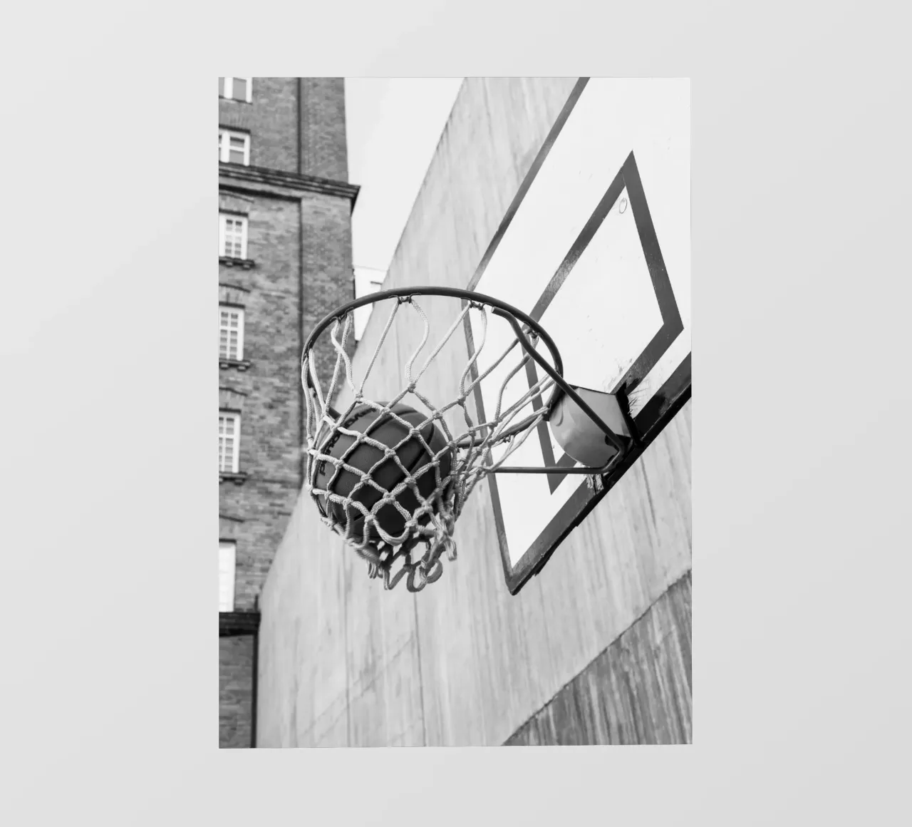 rete per canestro da basket pellicola backlit da Elliott Walsh