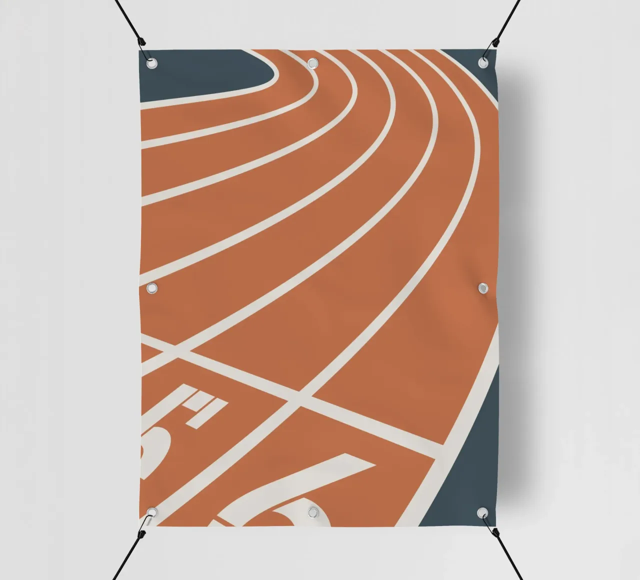 pista di atletica corsie di corsa telo in pvc da Elliott Walsh