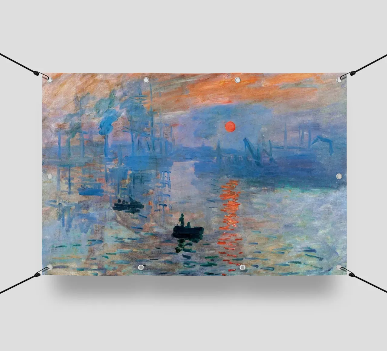 silhouette luce onde oceano telo in pvc da Elliott Walsh