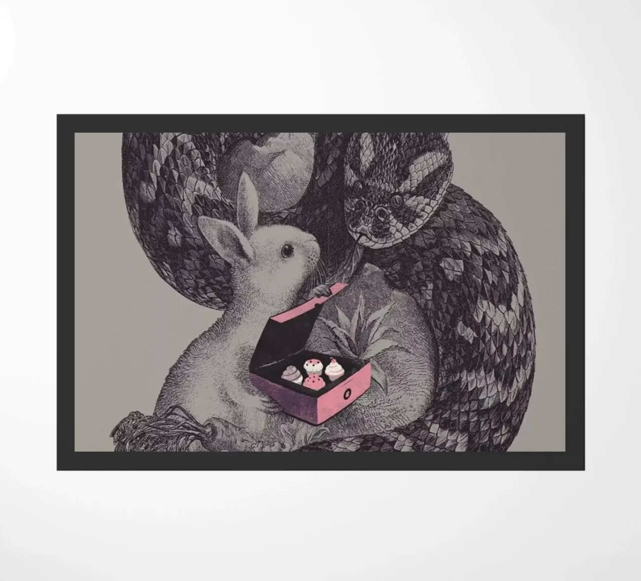 Cupcake? doormat by Jacques Maes