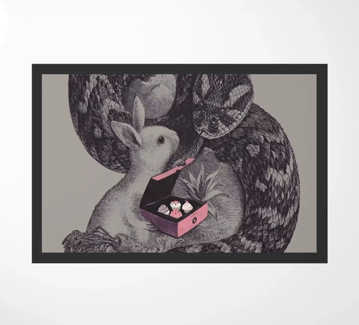 Cupcake? deurmat van Jacques Maes
