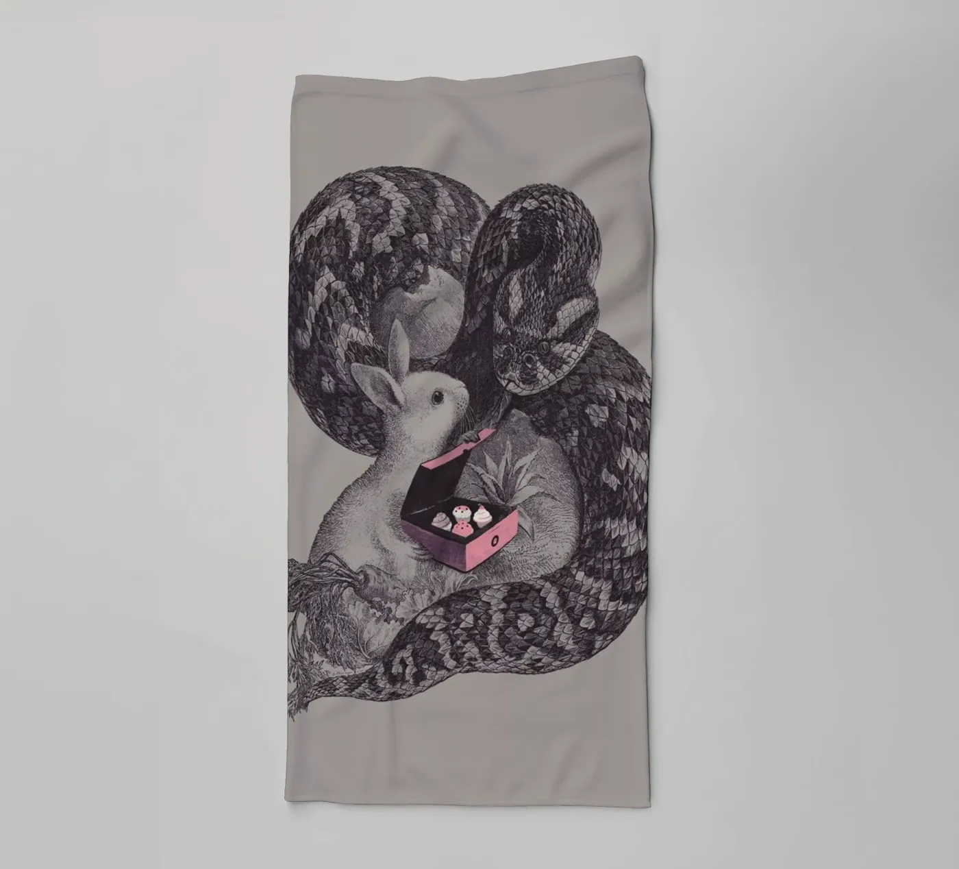 Cupcake? towel by Jacques Maes