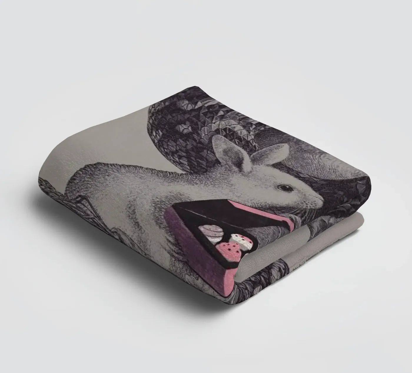 Cupcake? towel by Jacques Maes