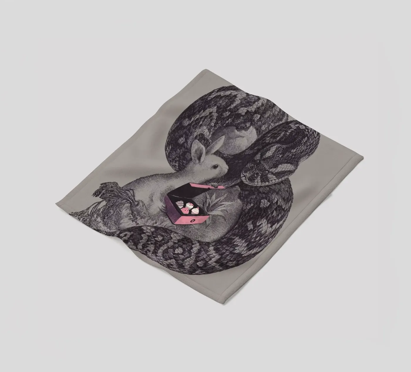 Cupcake? fleecedeken van Jacques Maes