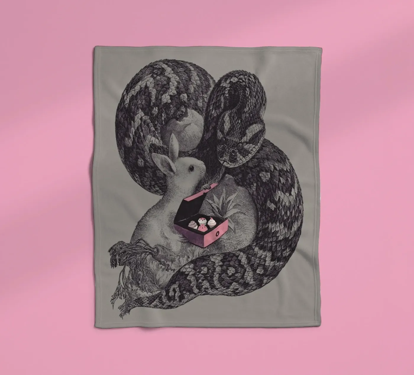 Cupcake? fleecedeken van Jacques Maes