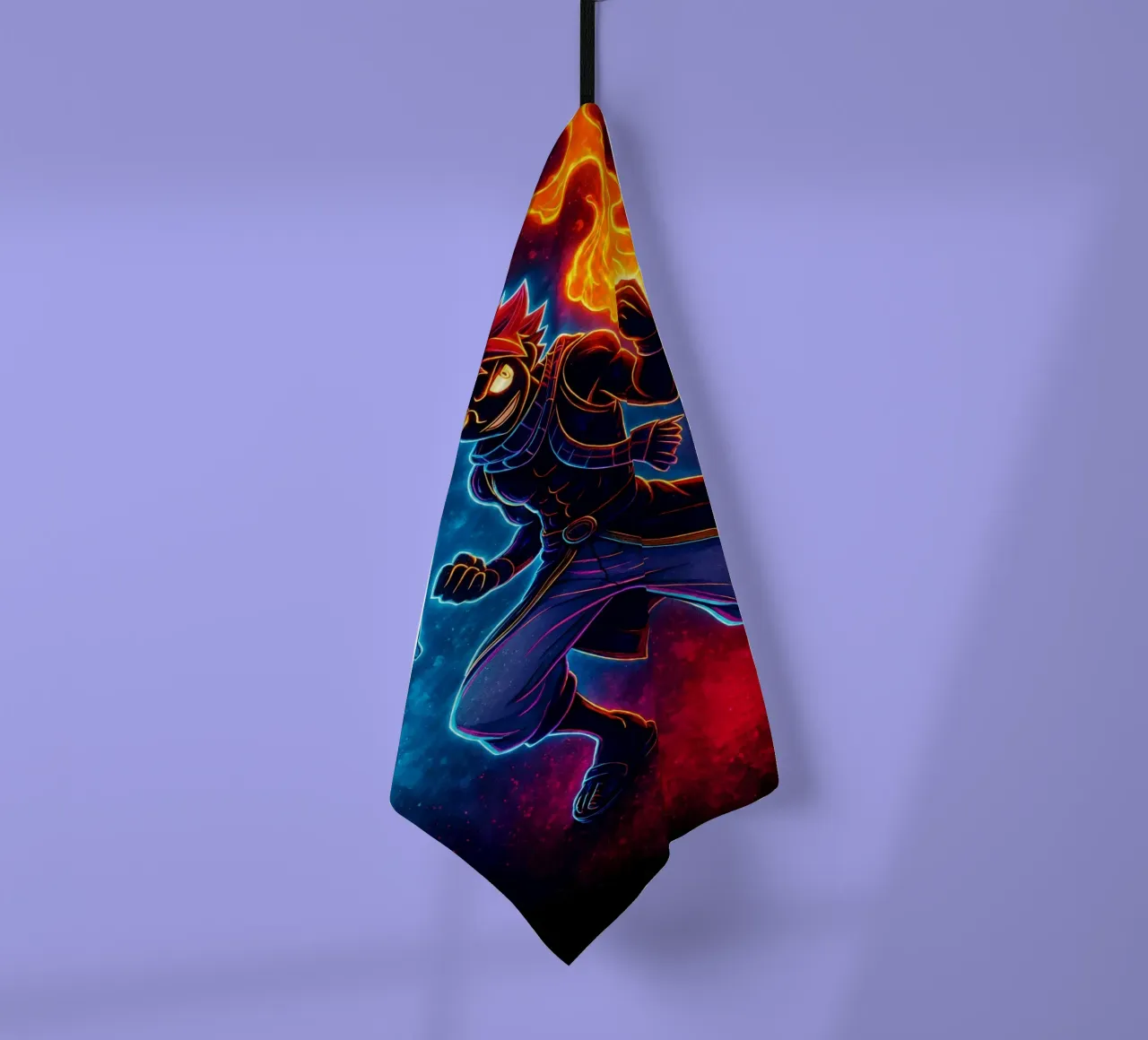 Soul Of Fairy Tail Natsu Dragneel tea towel by DGSoulheroes