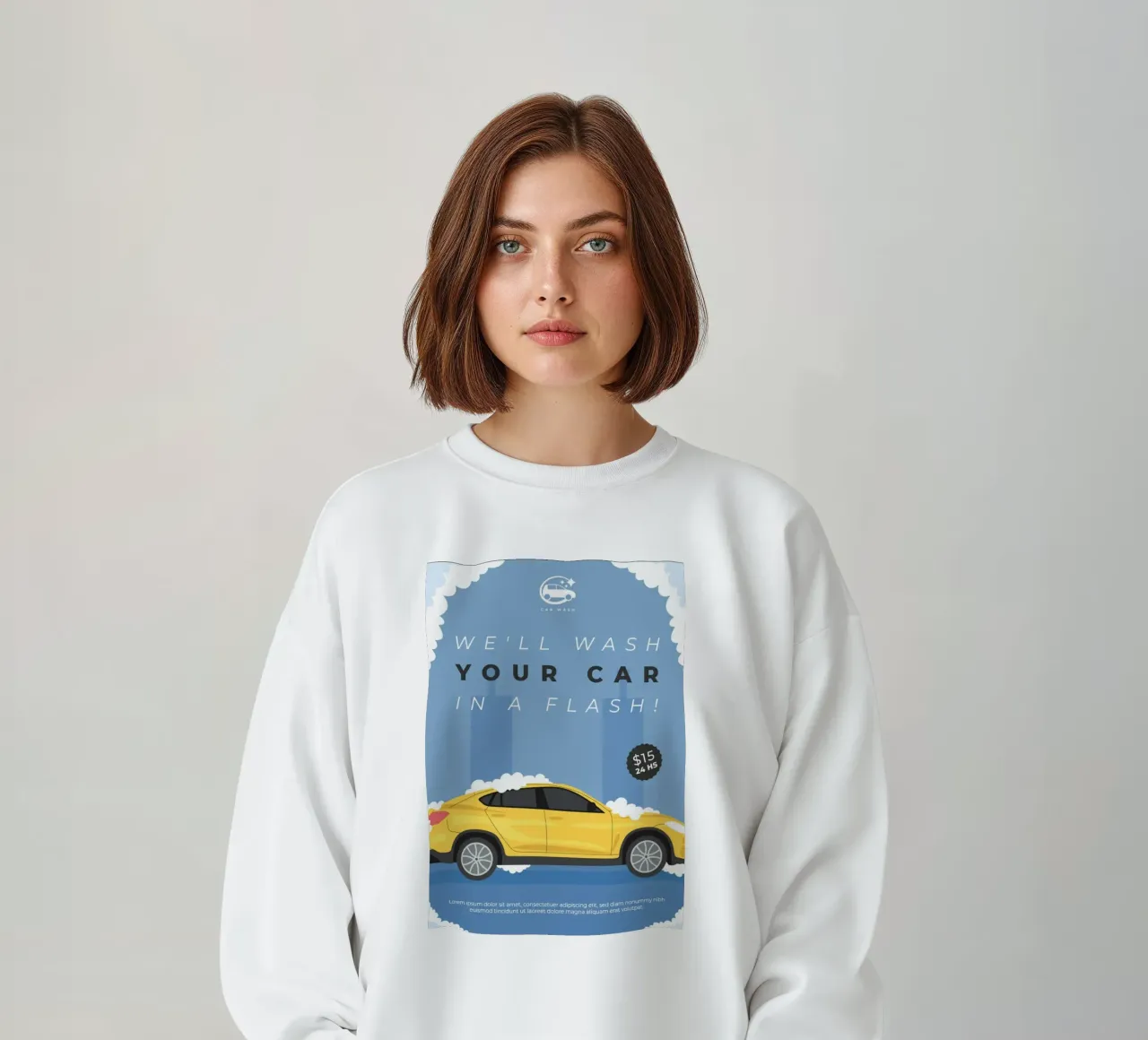 Poster dell'autolavaggio felpa da williamsshop