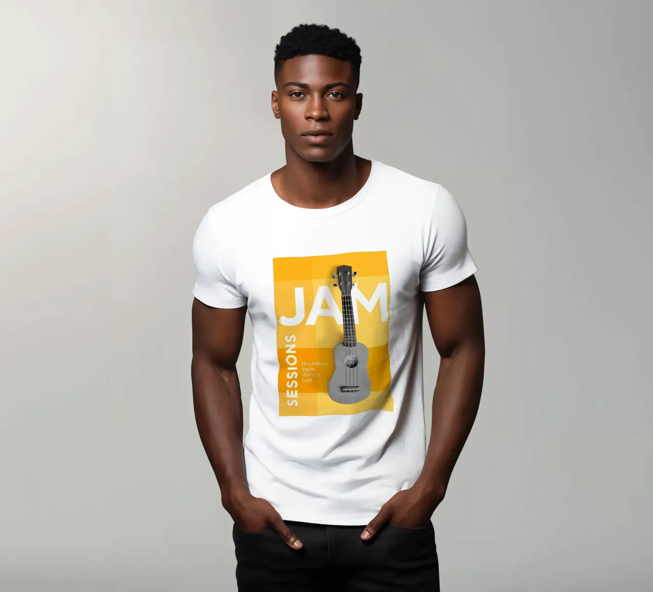 Guitar lessons poster t-shirt by williamsshop