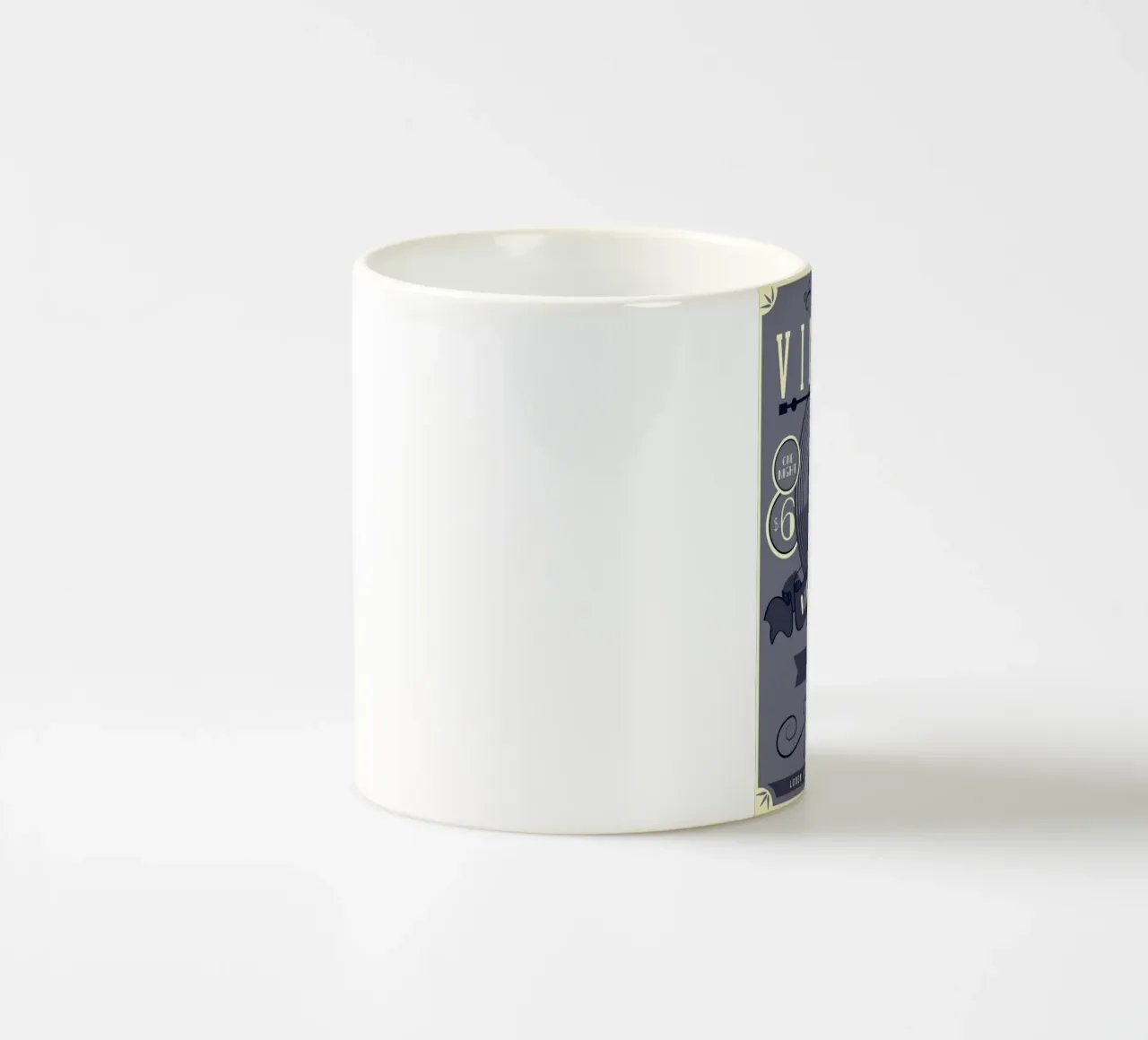 Vecchio poster musicale d'epoca tazza in ceramica da williamsshop