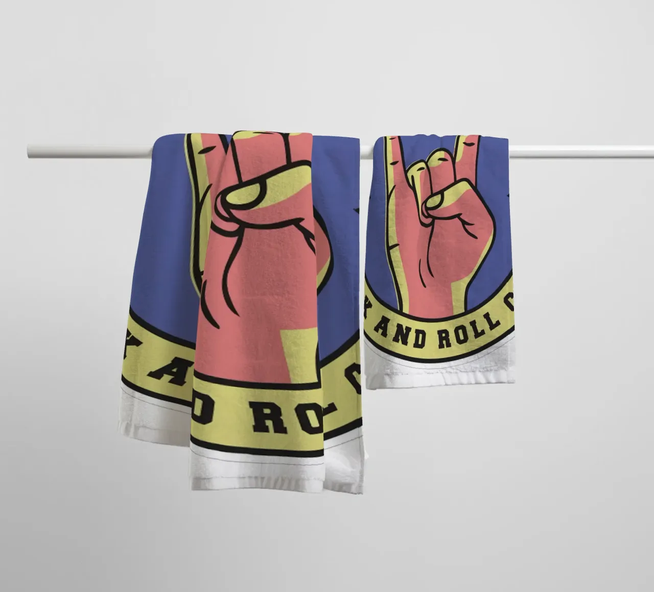 Rock and roll club towel by williamsshop