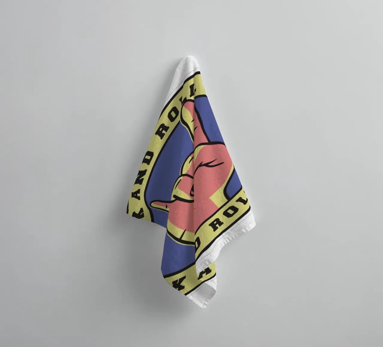 Rock and roll club towel by williamsshop