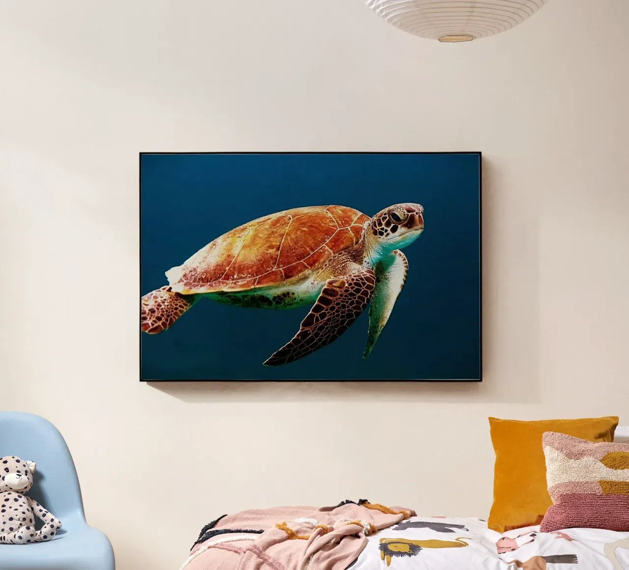Geboren, um das Meer zu durchstreifen Acryl-Glas von Nature's Palette
