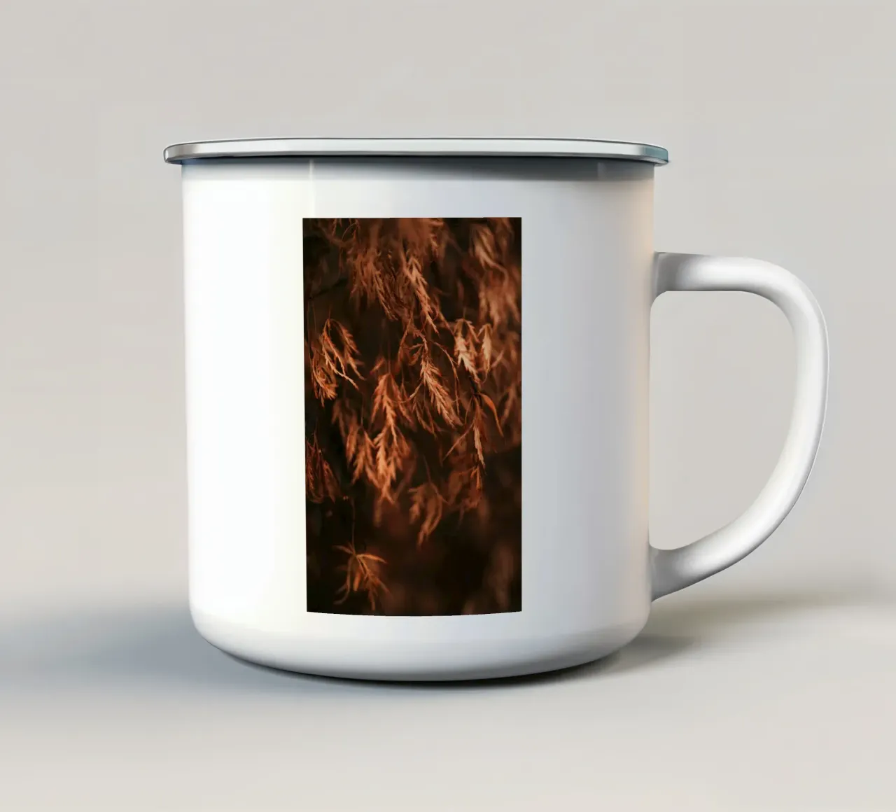 acero autunnale tazza in smalto da Earthly Visions