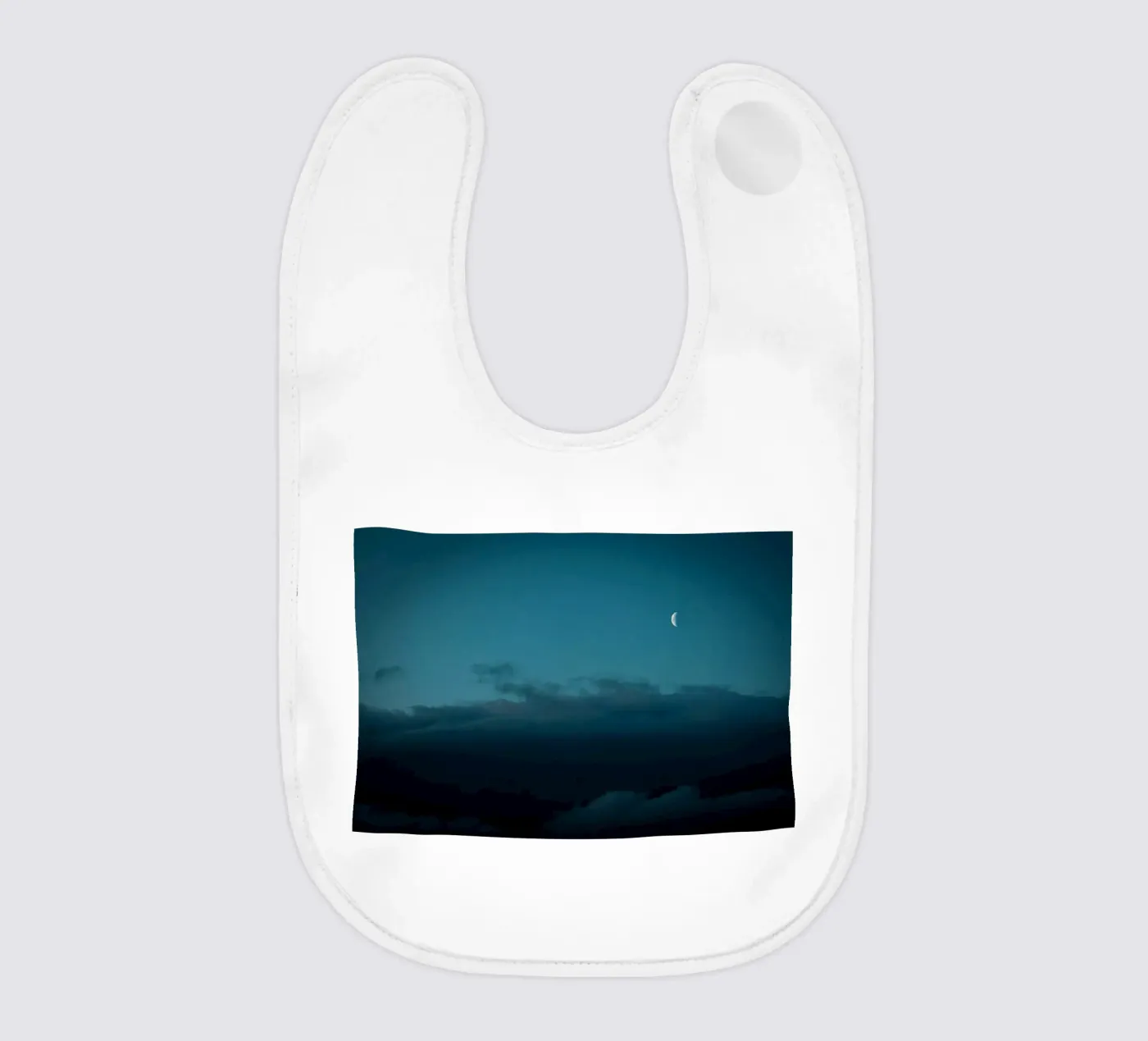 moon clouds bavoir de Earthly Visions