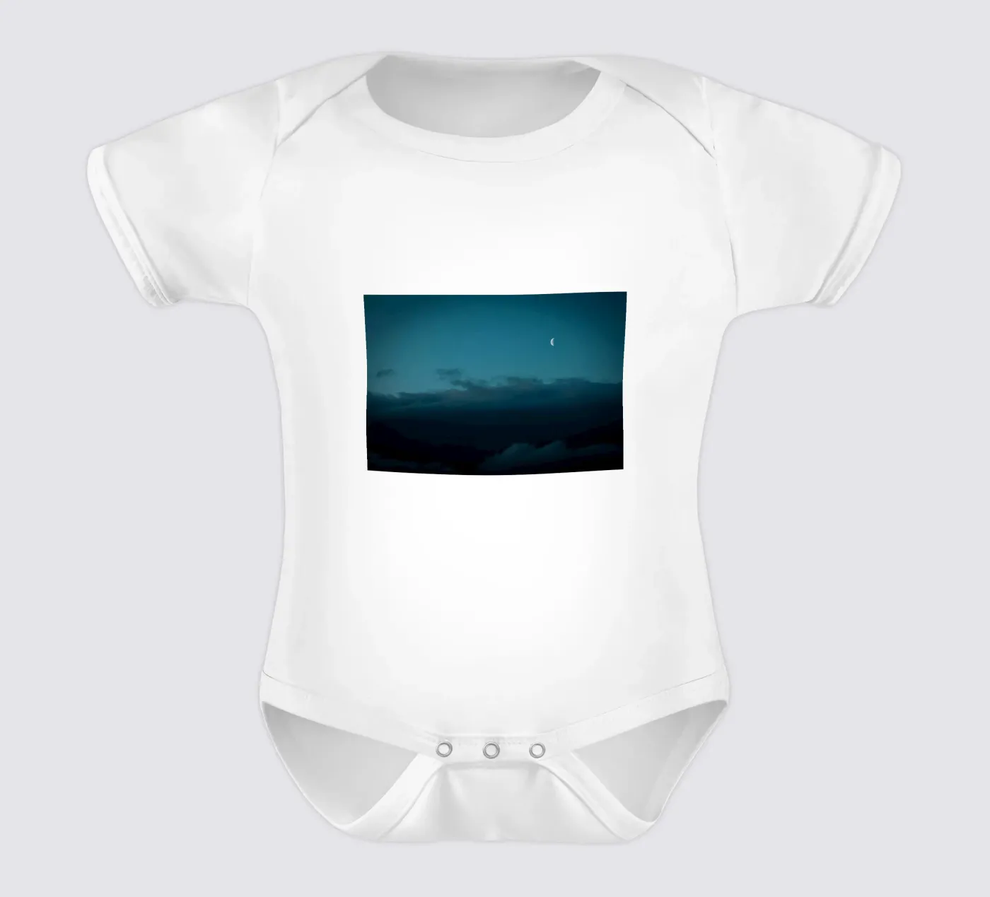 moon clouds body bébé de Earthly Visions