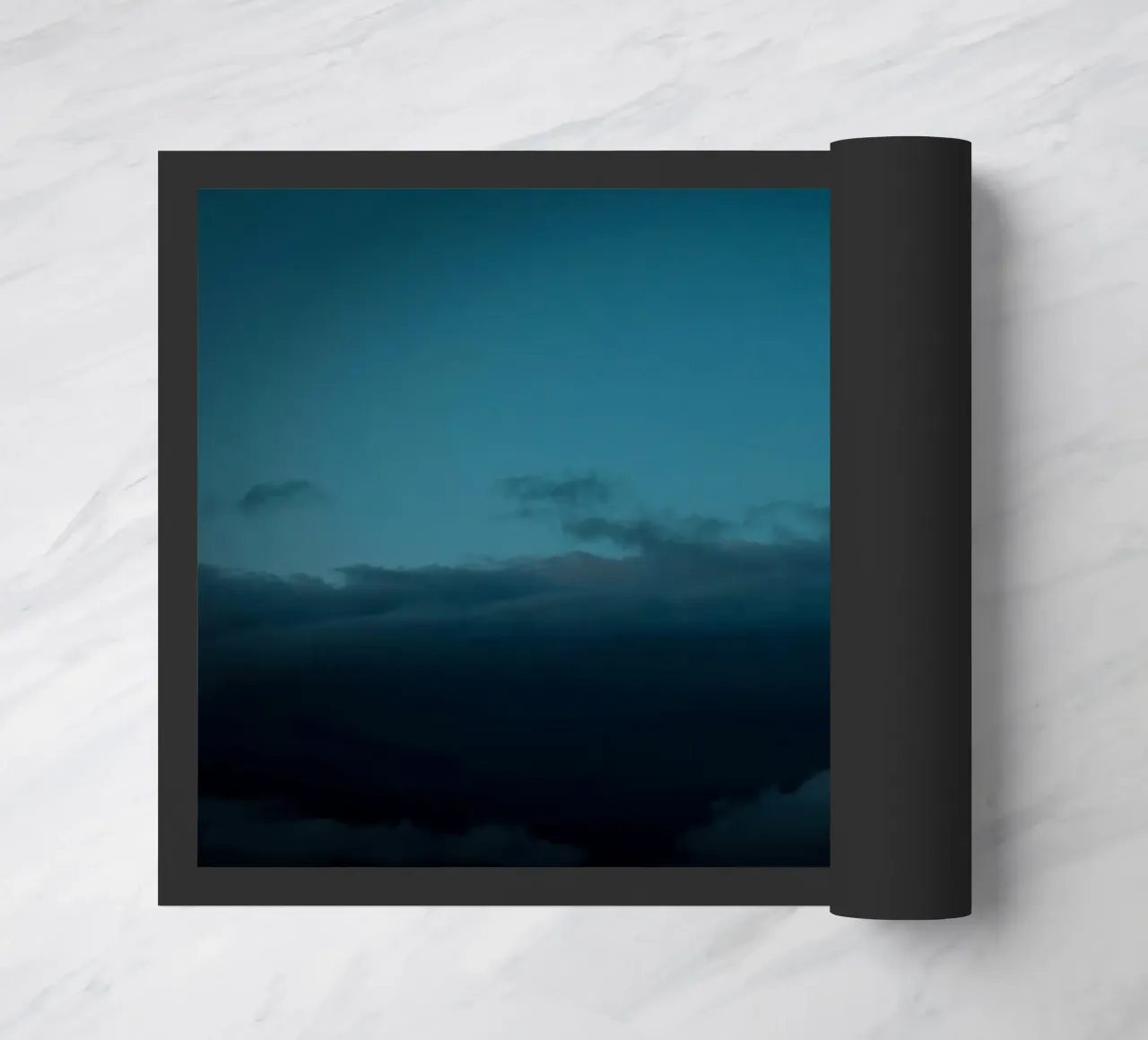 moon clouds doormat by Earthly Visions