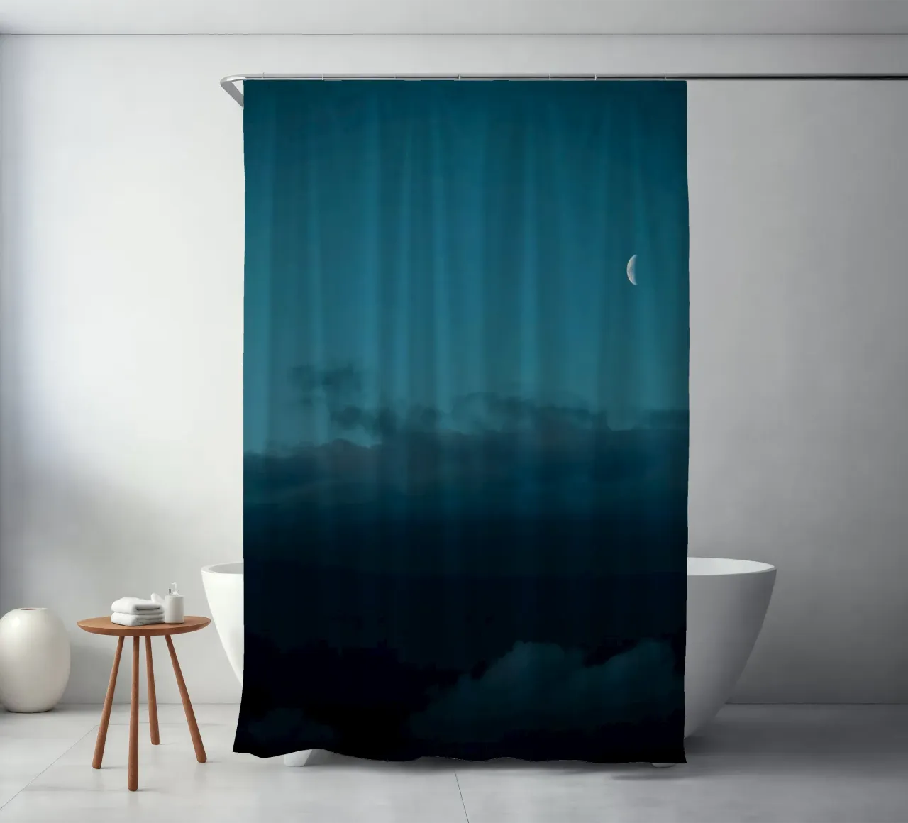 nuvole di luna tenda da doccia da Earthly Visions