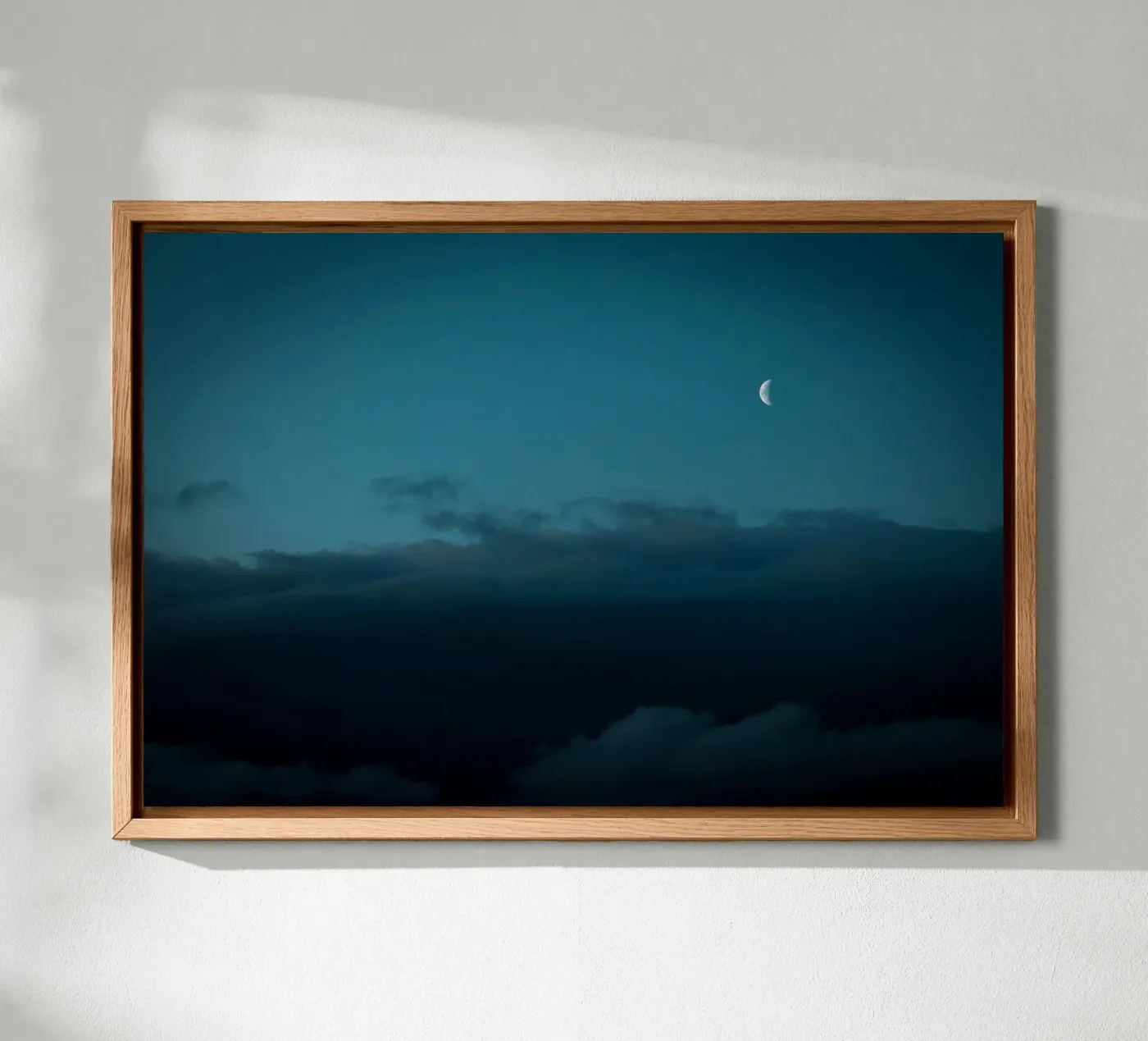maanwolken canvas van Earthly Visions