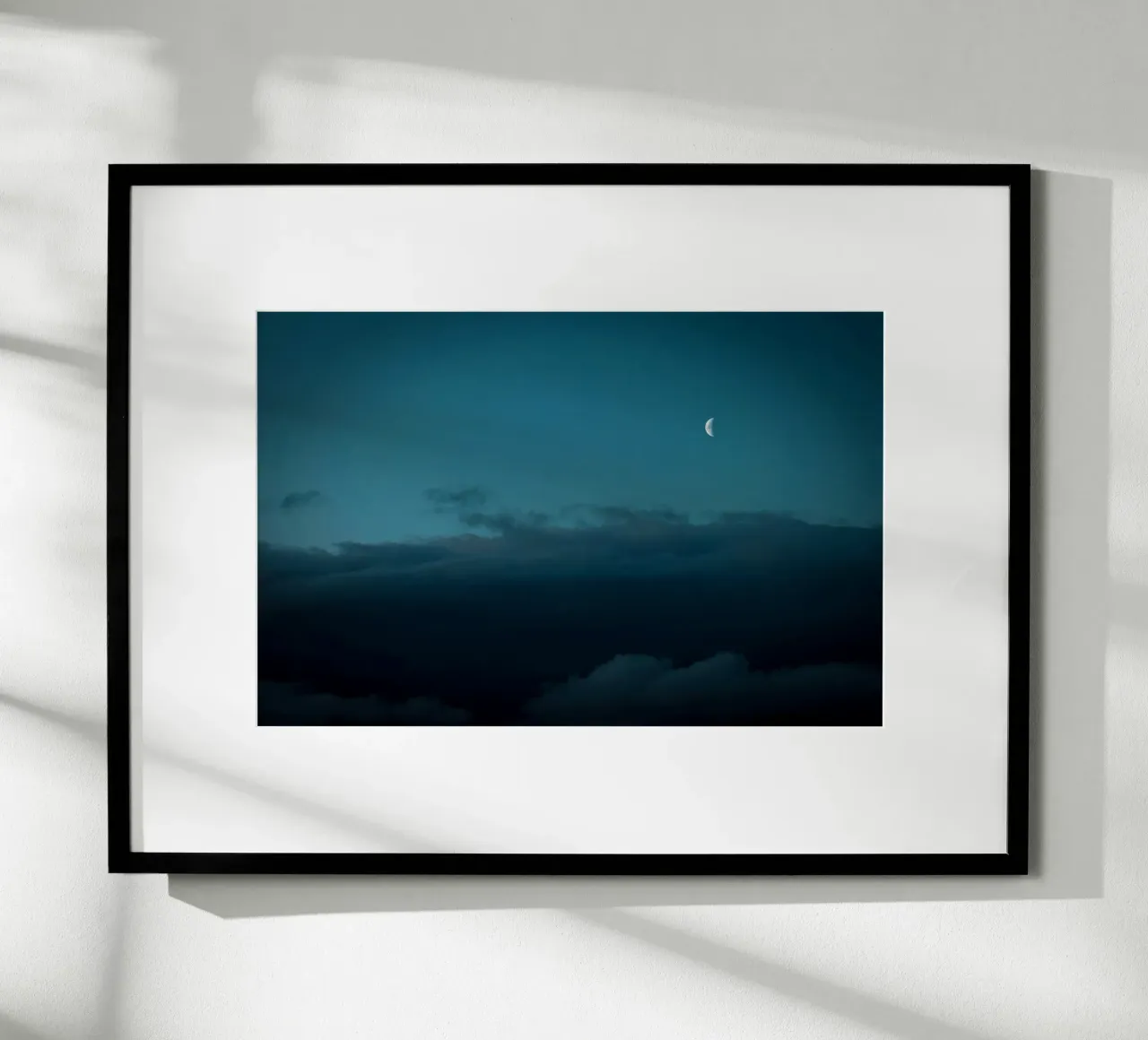 moon clouds poster by Earthly Visions
