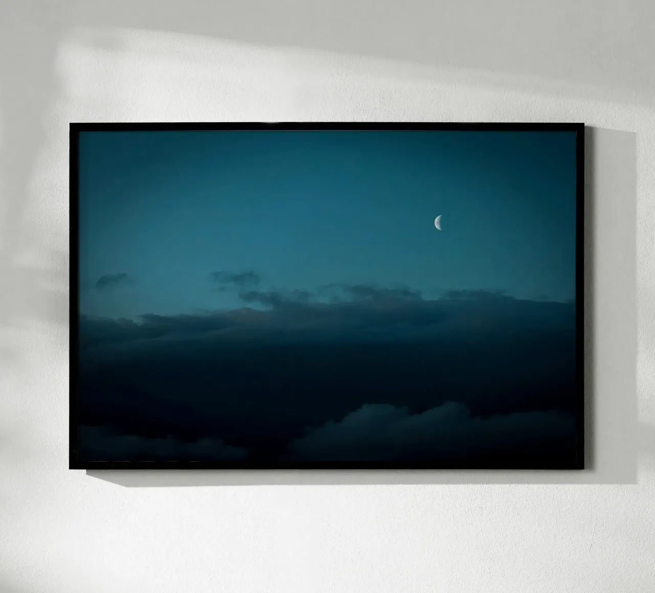 moon clouds poster by Earthly Visions