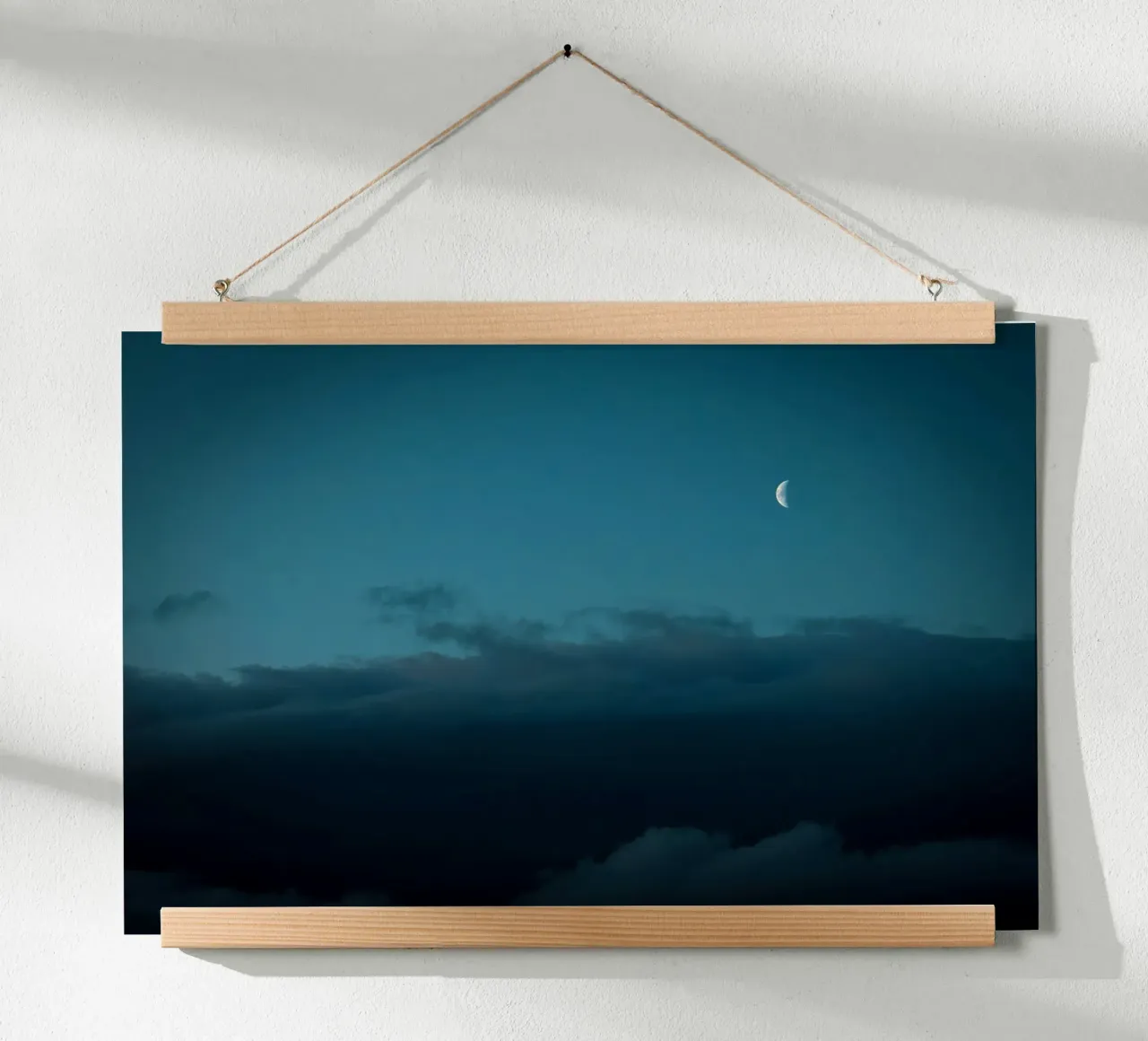 moon clouds poster by Earthly Visions