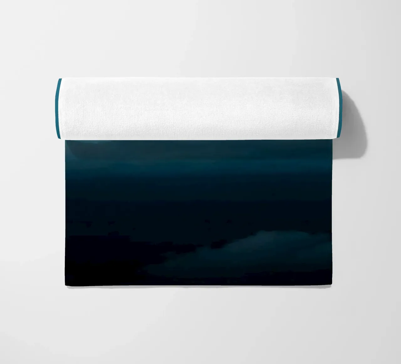 moon clouds beach towel by Earthly Visions