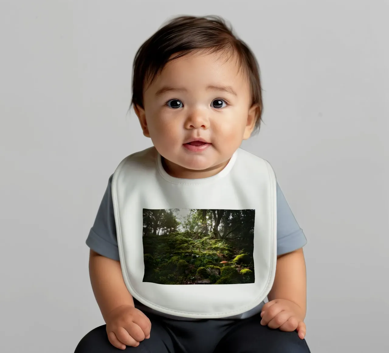 Waldmoos Babylätzchen von Earthly Visions