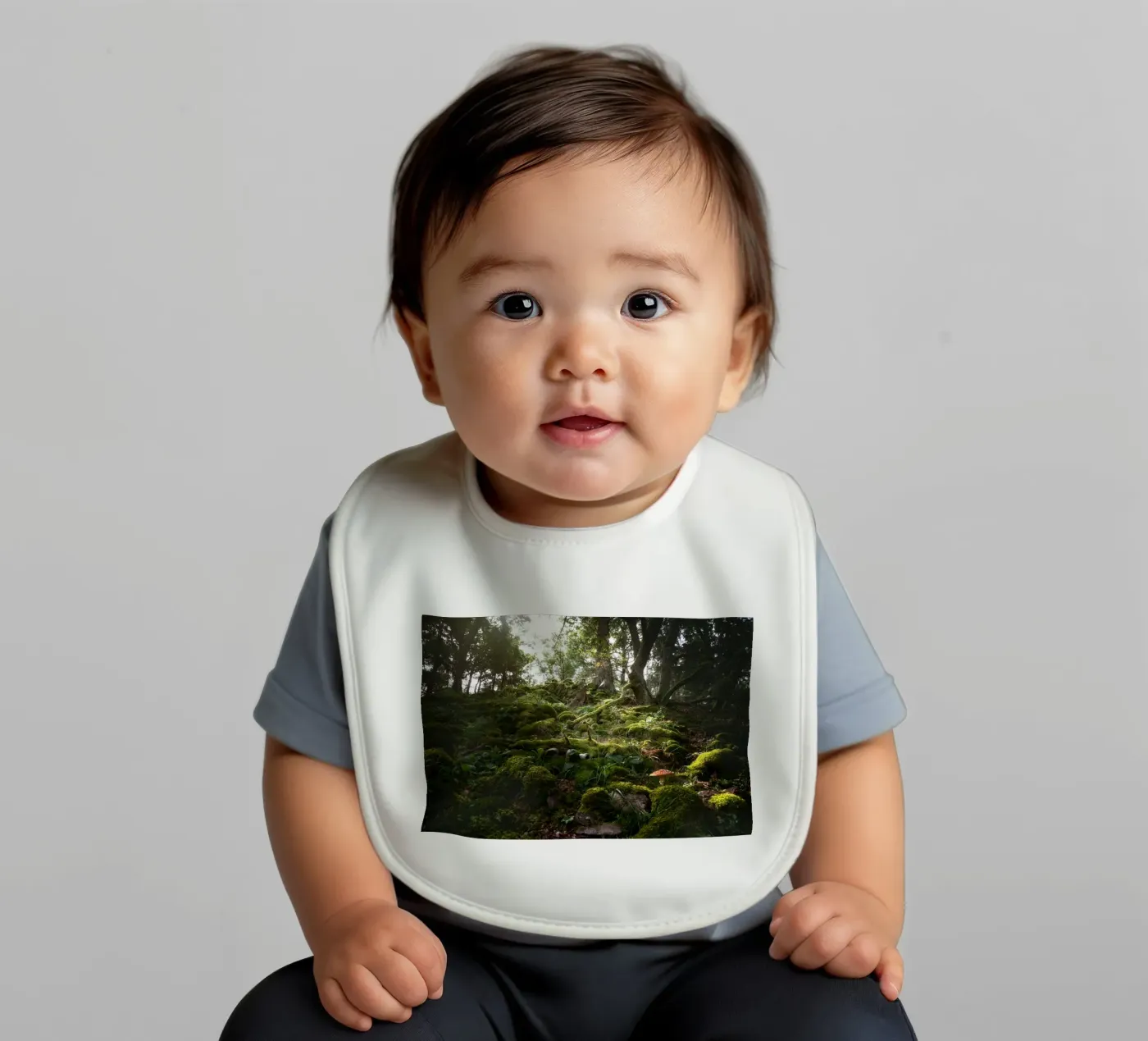 Waldmoos Babylätzchen von Earthly Visions