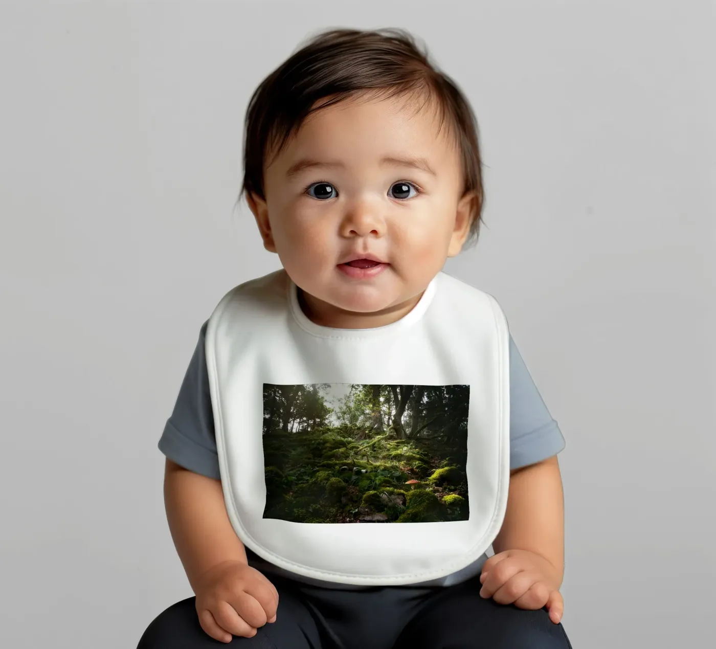 Waldmoos Babylätzchen von Earthly Visions