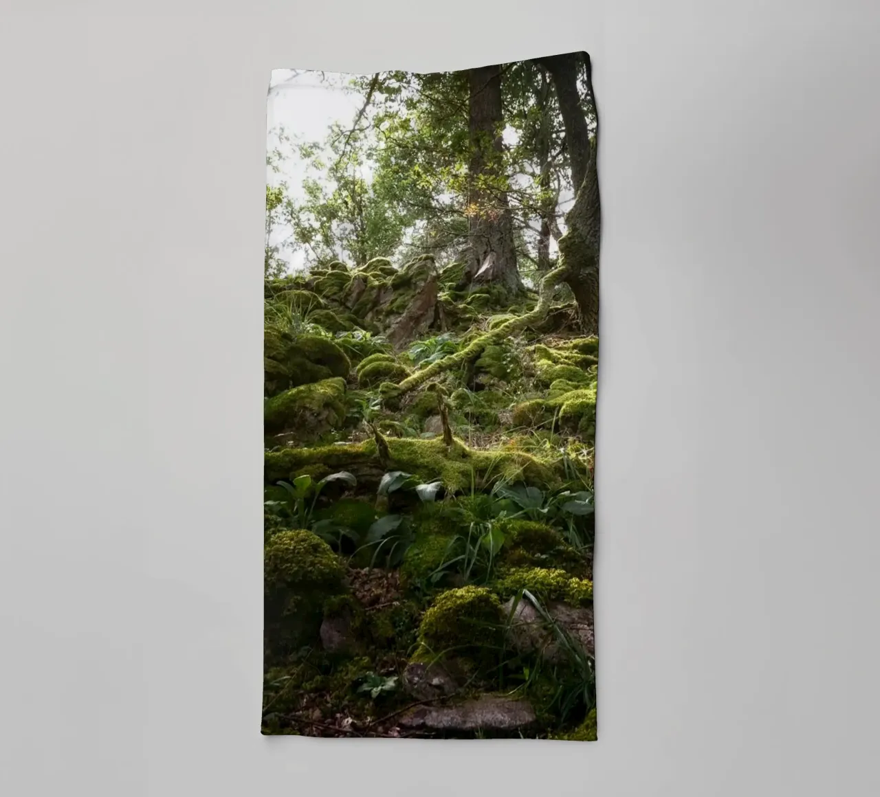 Waldmoos Handtuch von Earthly Visions