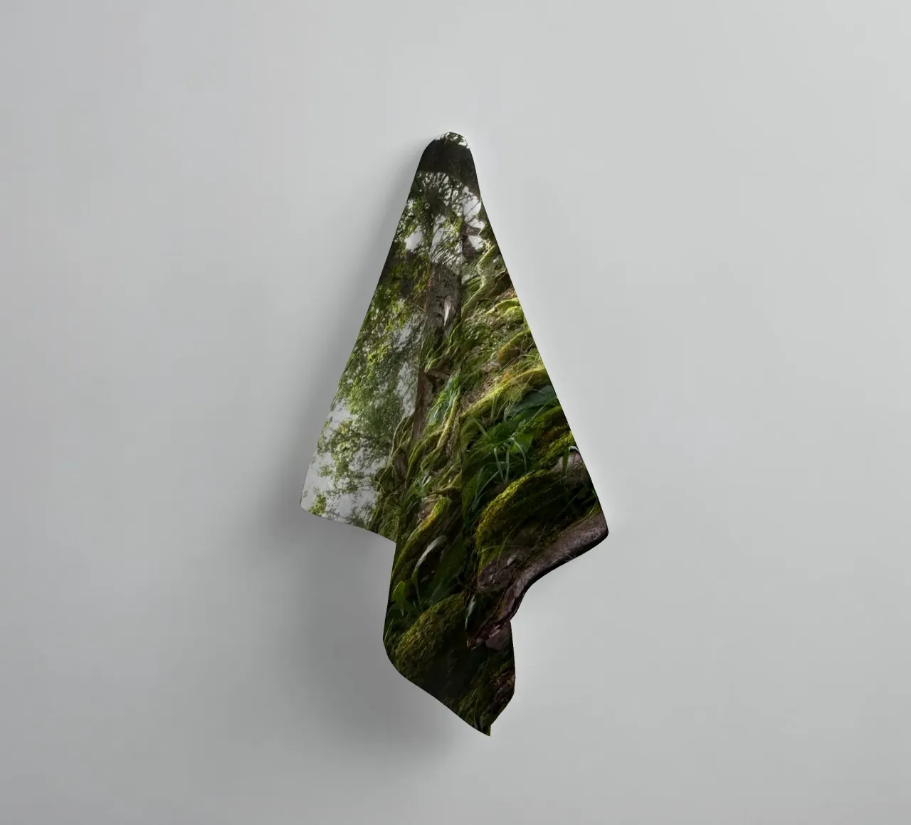 Waldmoos Handtuch von Earthly Visions