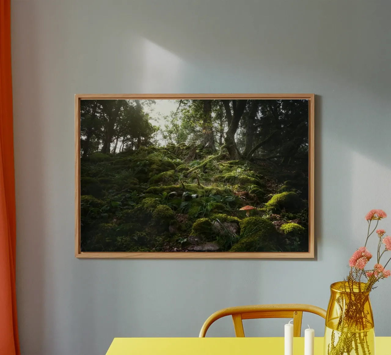 Waldmoos Forex-Platte von Earthly Visions