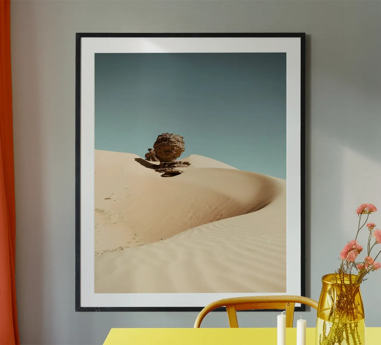 duna di sabbia del deserto poster da Earthly Visions