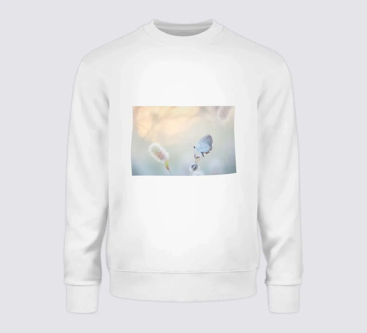 farfalla soft focus felpa da Earthly Visions